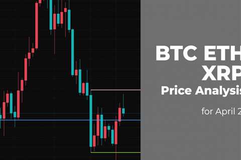 BTC, ETH and XRP price analysis for April 21st