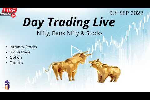 Intraday Live Trading : Nifty & Bank Nifty | Stock Market : 9th September